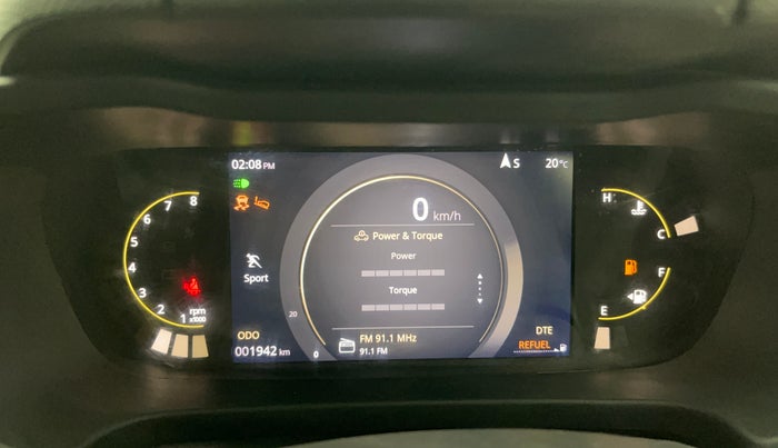 2024 Tata ALTROZ Racer R3, Petrol, Manual, 1,916 km, Odometer Image