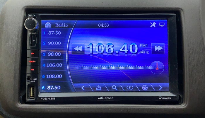 2013 Honda Amaze 1.2L I-VTEC E, Petrol, Manual, Infotainment System