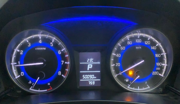 2016 Maruti Baleno DELTA CVT PETROL 1.2, Petrol, Automatic, 50,090 km, Odometer Image