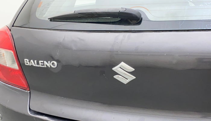 2016 Maruti Baleno DELTA CVT PETROL 1.2, Petrol, Automatic, 50,090 km, Dicky (Boot door) - Minor scratches