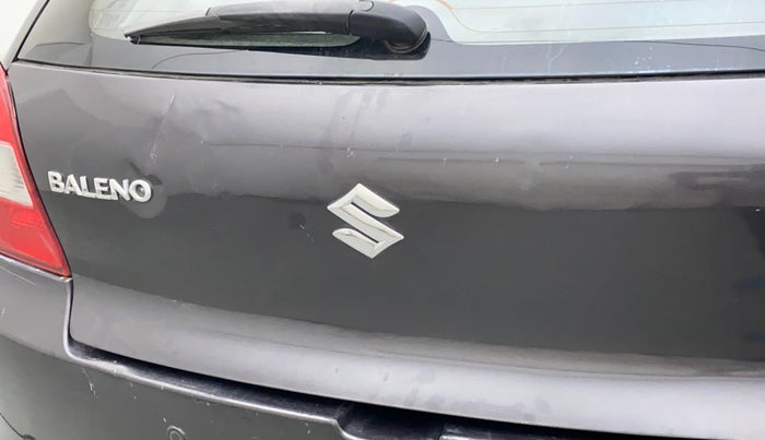 2016 Maruti Baleno DELTA CVT PETROL 1.2, Petrol, Automatic, 50,090 km, Dicky (Boot door) - Slightly dented