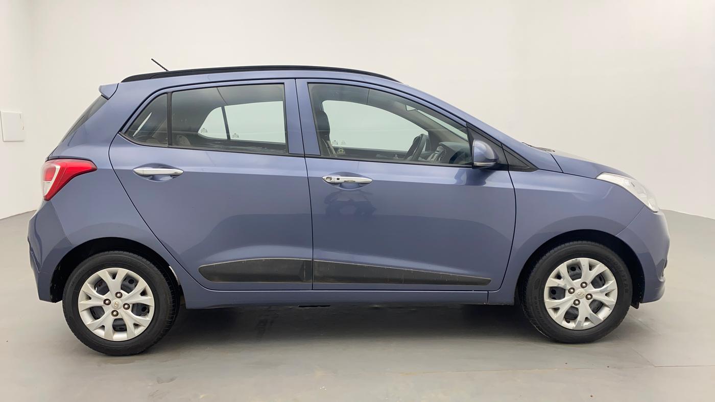2013 Hyundai Grand i10 SPORTZ 1.2 KAPPA VTVT, Petrol, Manual, 67,397 km, Right Side View