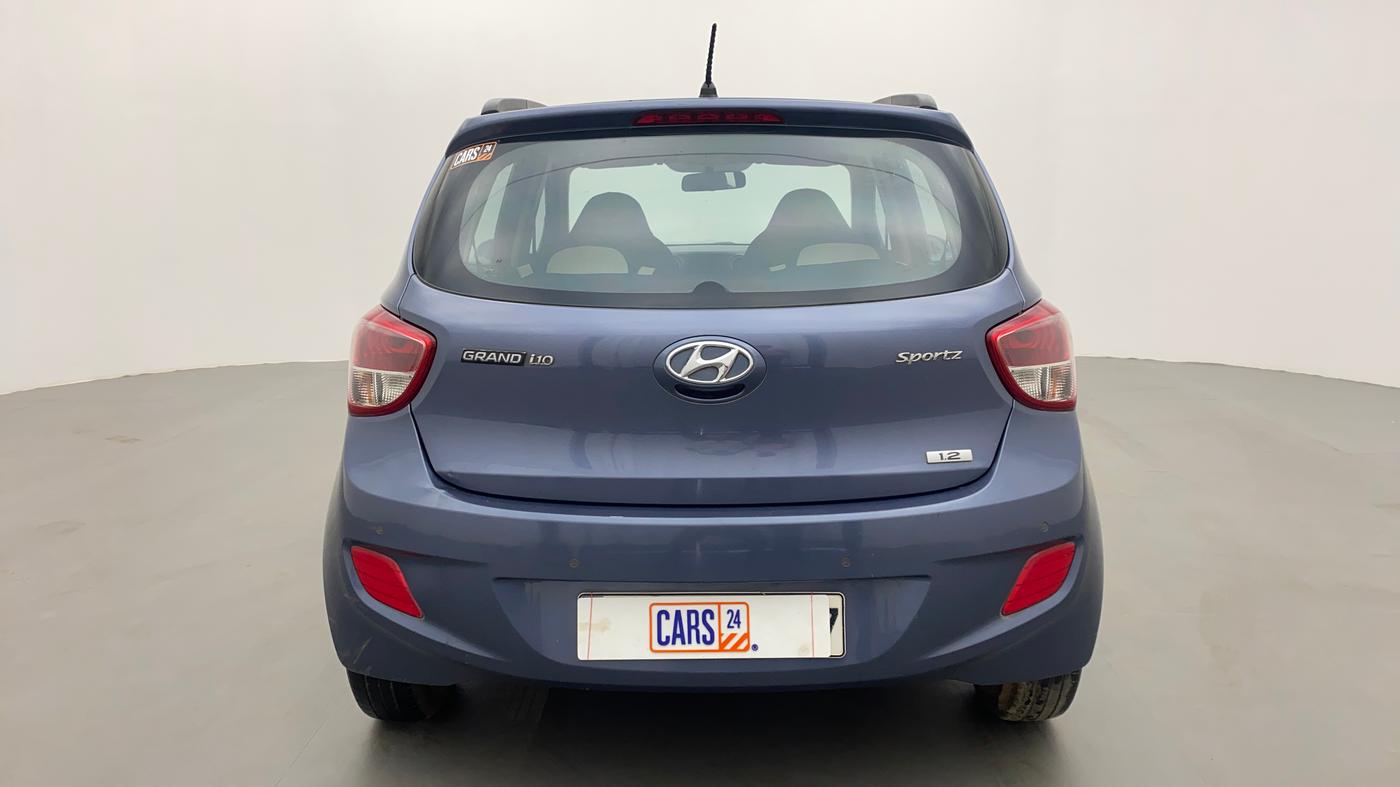 2013 Hyundai Grand i10 SPORTZ 1.2 KAPPA VTVT, Petrol, Manual, 67,397 km, Back/Rear