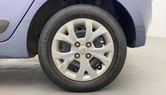 2013 Hyundai Grand i10 SPORTZ 1.2 KAPPA VTVT, Petrol, Manual, 67,397 km, Left Rear Wheel