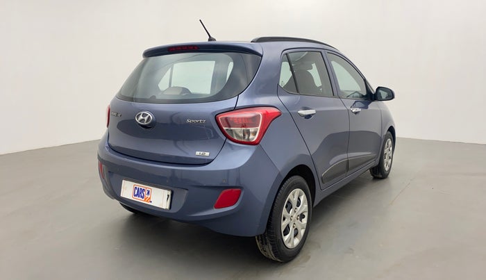 2013 Hyundai Grand i10 SPORTZ 1.2 KAPPA VTVT, Petrol, Manual, 67,397 km, Right Back Diagonal