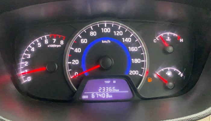2013 Hyundai Grand i10 SPORTZ 1.2 KAPPA VTVT, Petrol, Manual, 67,397 km, Odometer Image