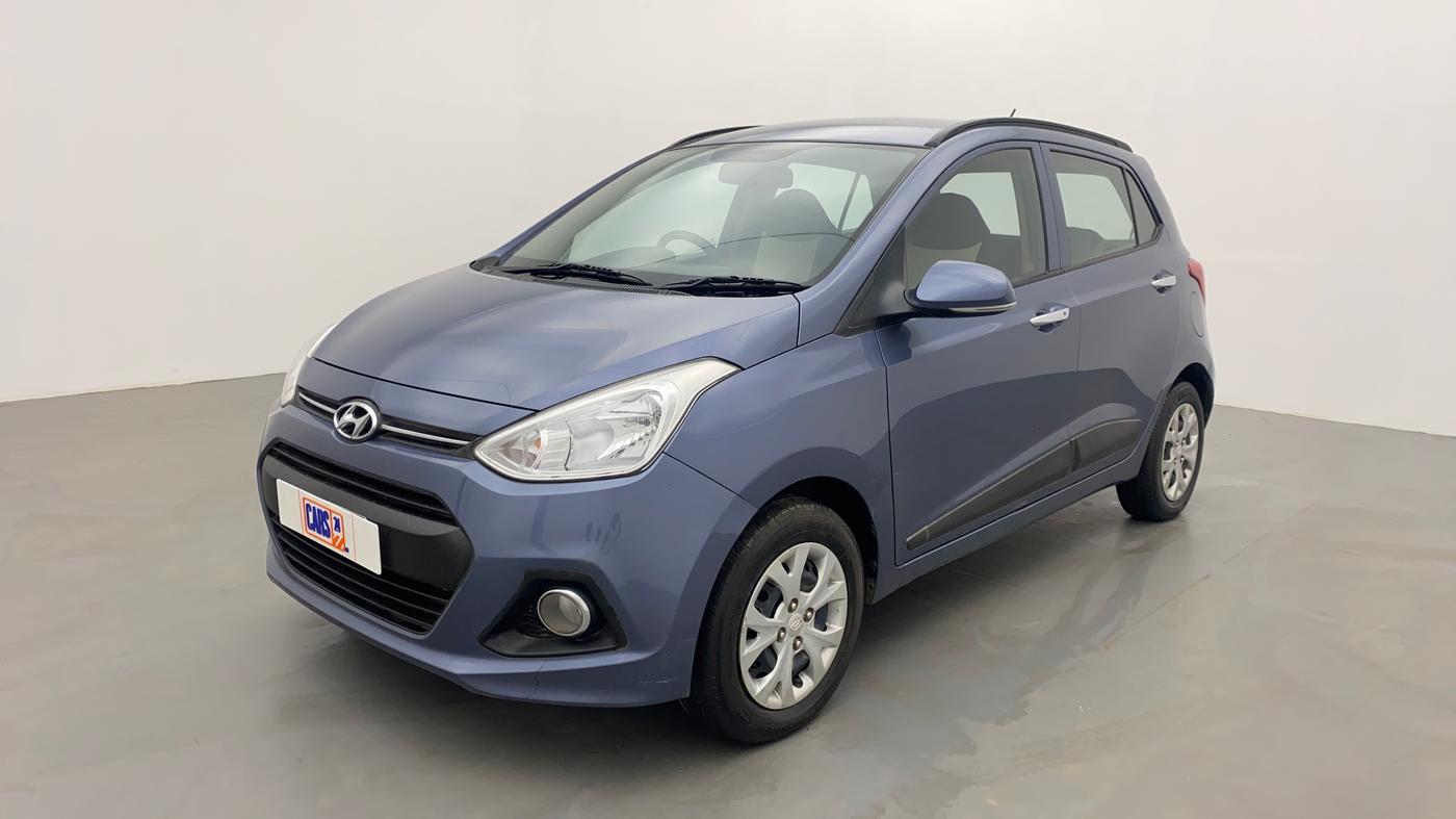 2013 Hyundai Grand i10 SPORTZ 1.2 KAPPA VTVT, Petrol, Manual, 67,397 km, Left Front Diagonal