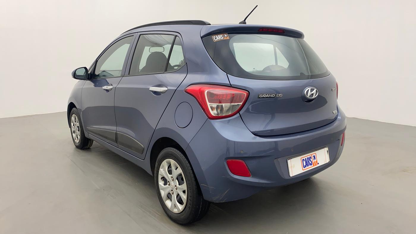 2013 Hyundai Grand i10 SPORTZ 1.2 KAPPA VTVT, Petrol, Manual, 67,397 km, Left Back Diagonal