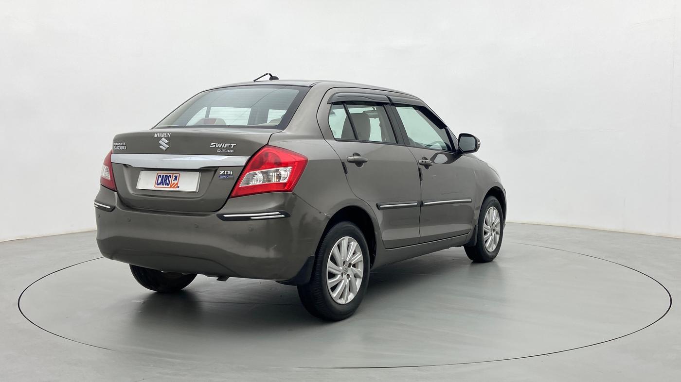 2016 Maruti Swift Dzire ZDI AMT, Diesel, Automatic, 85,948 km, Right Back Diagonal