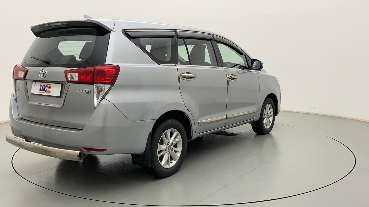 2018 Toyota Innova Crysta 2.4 GX 7 STR, Diesel, Manual, 80,542 km, Right Back Diagonal