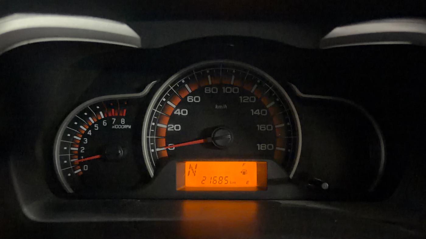 2015 Maruti Alto K10 VXI AMT, Petrol, Automatic, 21,676 km, Odometer Image