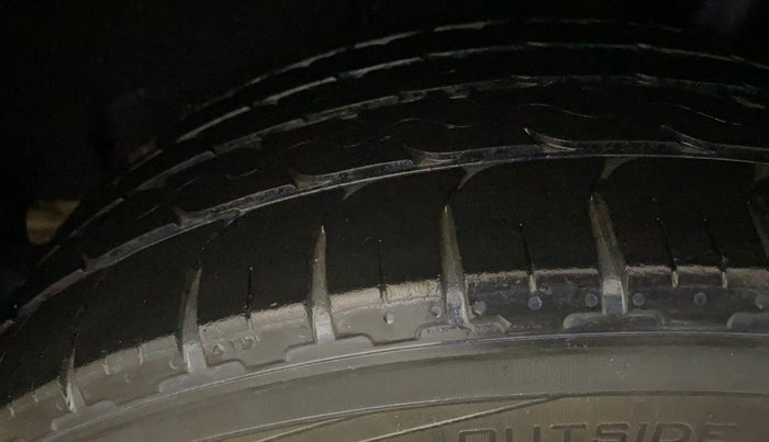 2018 Maruti Baleno ZETA CVT PETROL 1.2, Petrol, Automatic, 60,097 km, Left Rear Tyre Tread