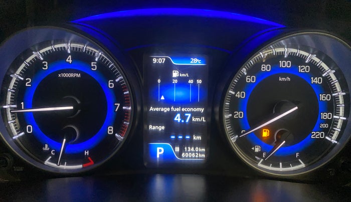 2018 Maruti Baleno ZETA CVT PETROL 1.2, Petrol, Automatic, 60,097 km, Odometer Image