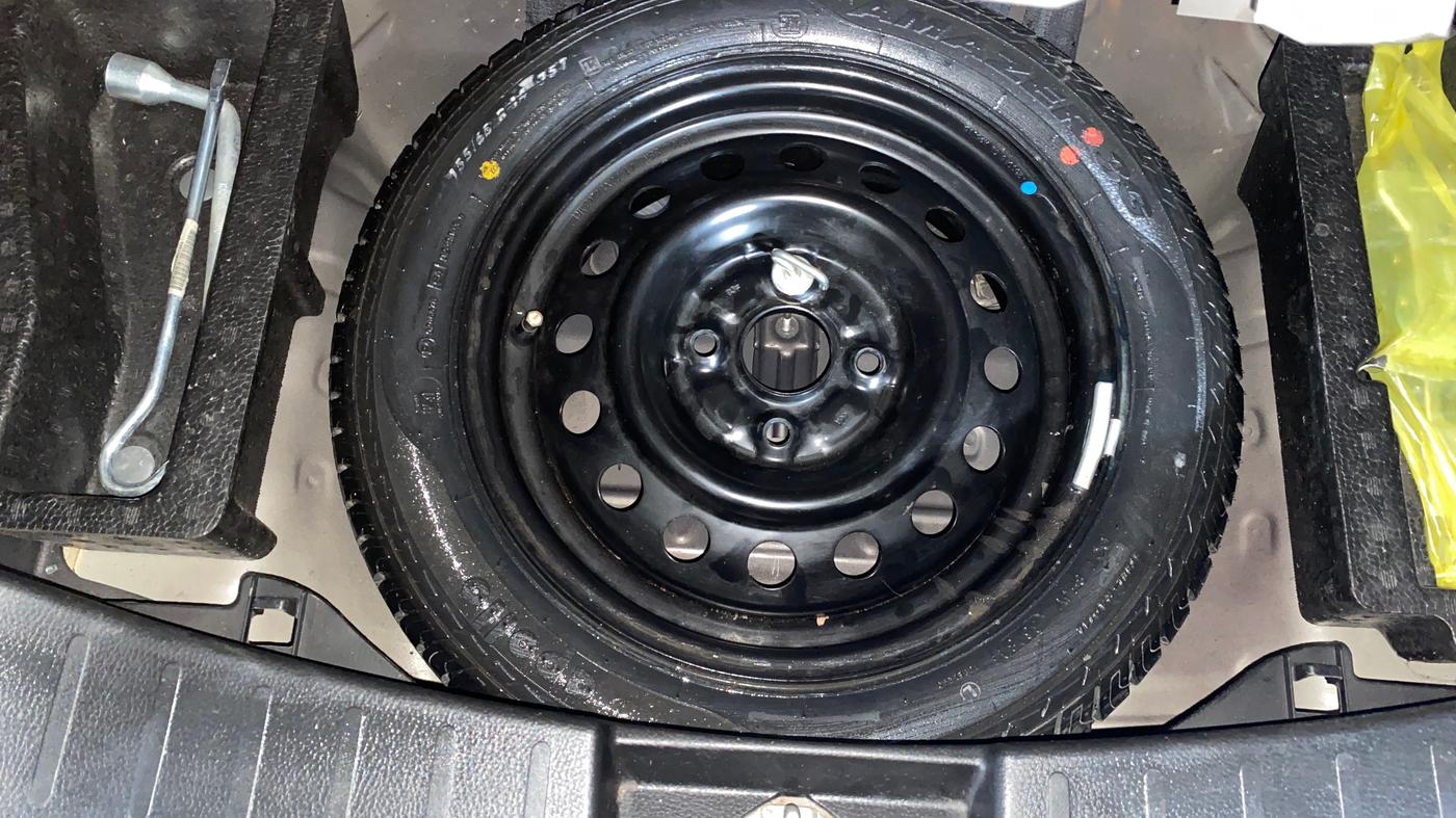 2018 Maruti Wagon R 1.0 VXI, Petrol, Manual, 8,484 km, Spare Tyre