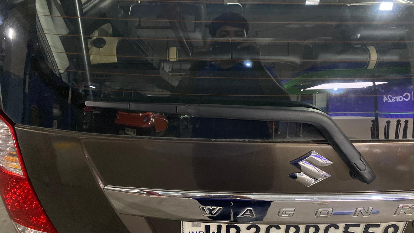 2018 Maruti Wagon R 1.0 VXI, Petrol, Manual, 8,484 km, Rear Wiper