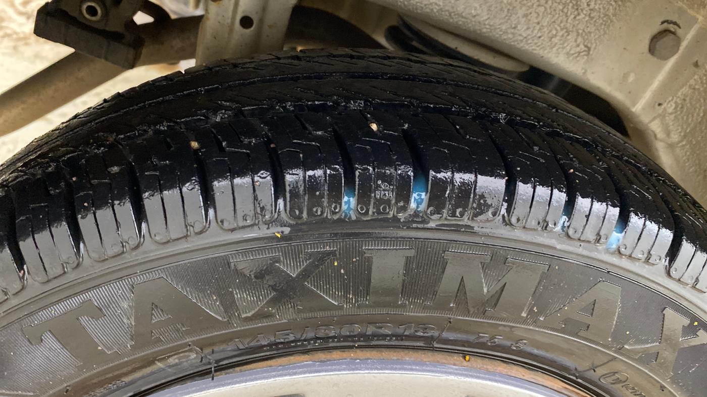 2016 Maruti Alto K10 VXI, Petrol, Manual, 69,808 km, Right Rear Tyre Tread