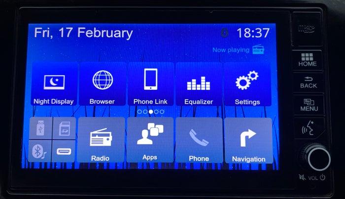 2019 Honda WR-V 1.2 i-VTEC VX MT, CNG, Manual, 28,582 km, Infotainment System