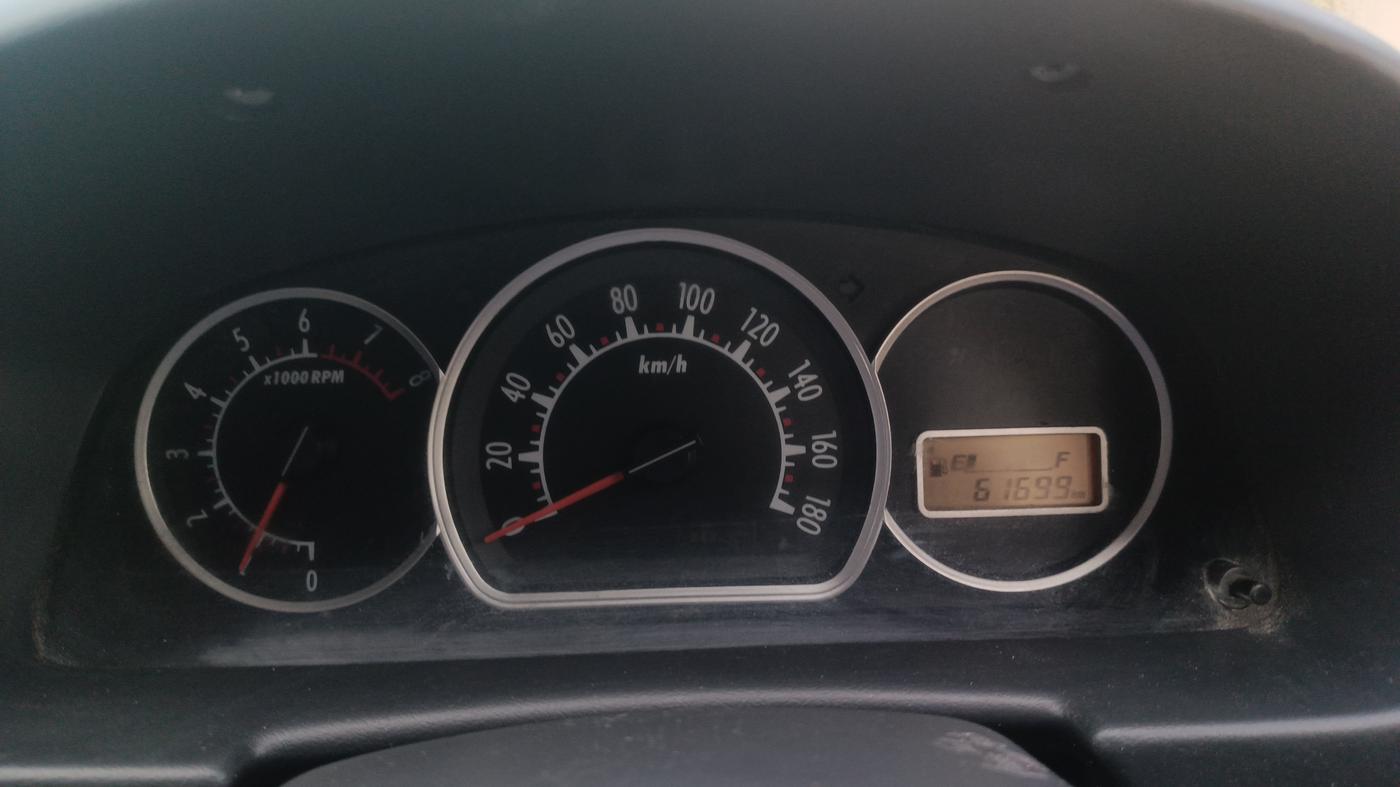 2013 Maruti Alto K10 VXI, Petrol, Manual, 61,698 km, Odometer Image