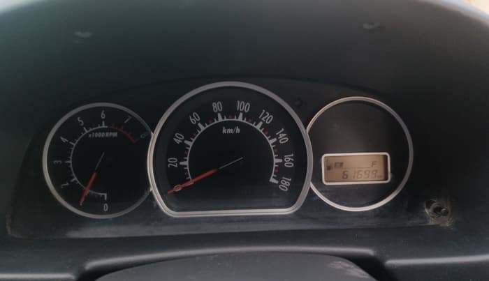 2013 Maruti Alto K10 VXI, Petrol, Manual, 61,698 km, Odometer Image