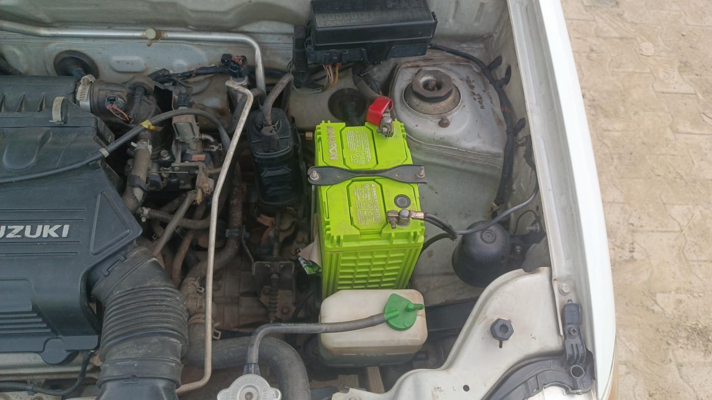 2013 Maruti Alto K10 VXI, Petrol, Manual, 61,698 km, Engine View - Left