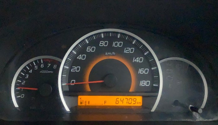 2015 Maruti Wagon R 1.0 VXI, Petrol, Manual, 64,709 km, Odometer Image