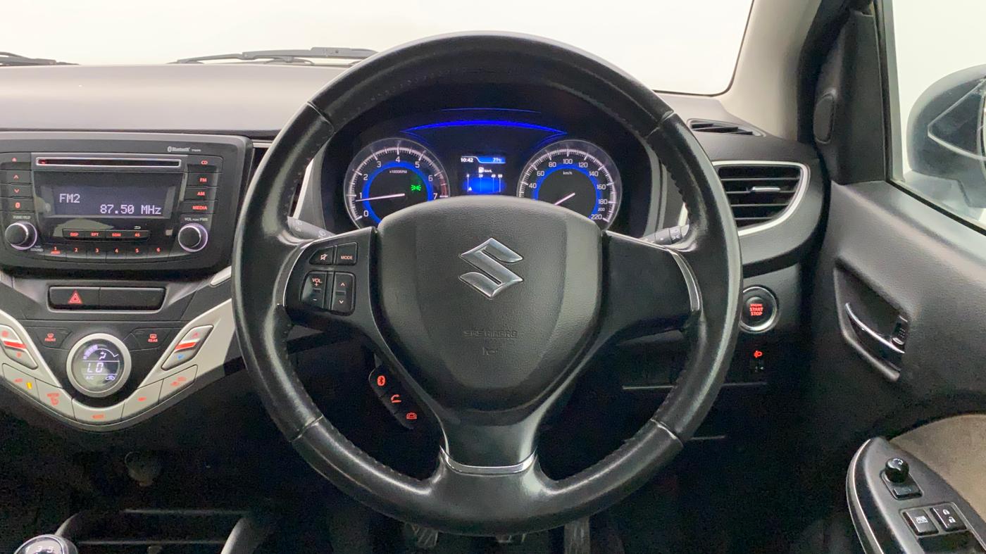 2016 Maruti Baleno ZETA PETROL 1.2, Petrol, Manual, 93,102 km, Steering Wheel Close Up