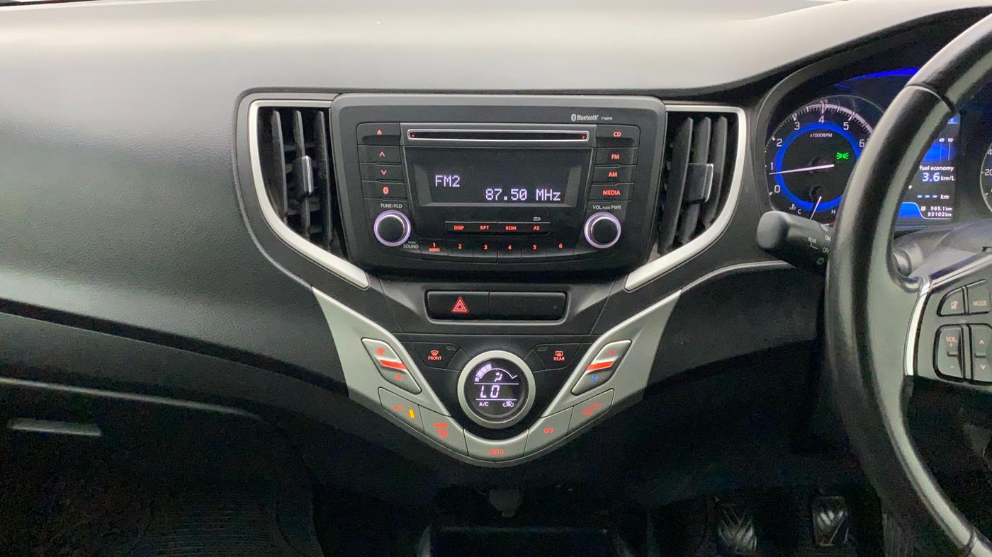 2016 Maruti Baleno ZETA PETROL 1.2, Petrol, Manual, 93,102 km, Air Conditioner