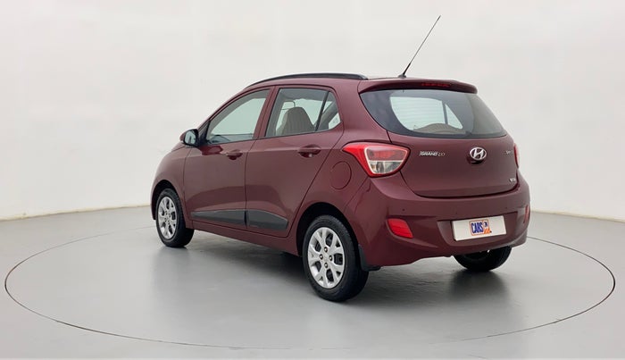 2015 Hyundai Grand i10 SPORTZ 1.2 KAPPA VTVT, Petrol, Manual, 22,010 km, Left Back Diagonal