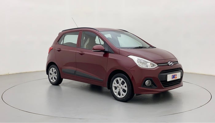 2015 Hyundai Grand i10 SPORTZ 1.2 KAPPA VTVT, Petrol, Manual, 22,010 km, Right Front Diagonal