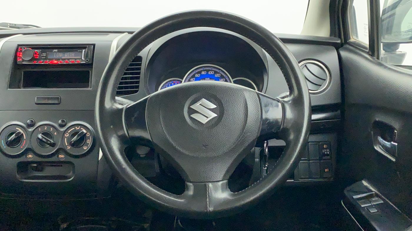 2013 Maruti Wagon R Stingray LXI, Petrol, Manual, 89,473 km, Steering Wheel Close Up