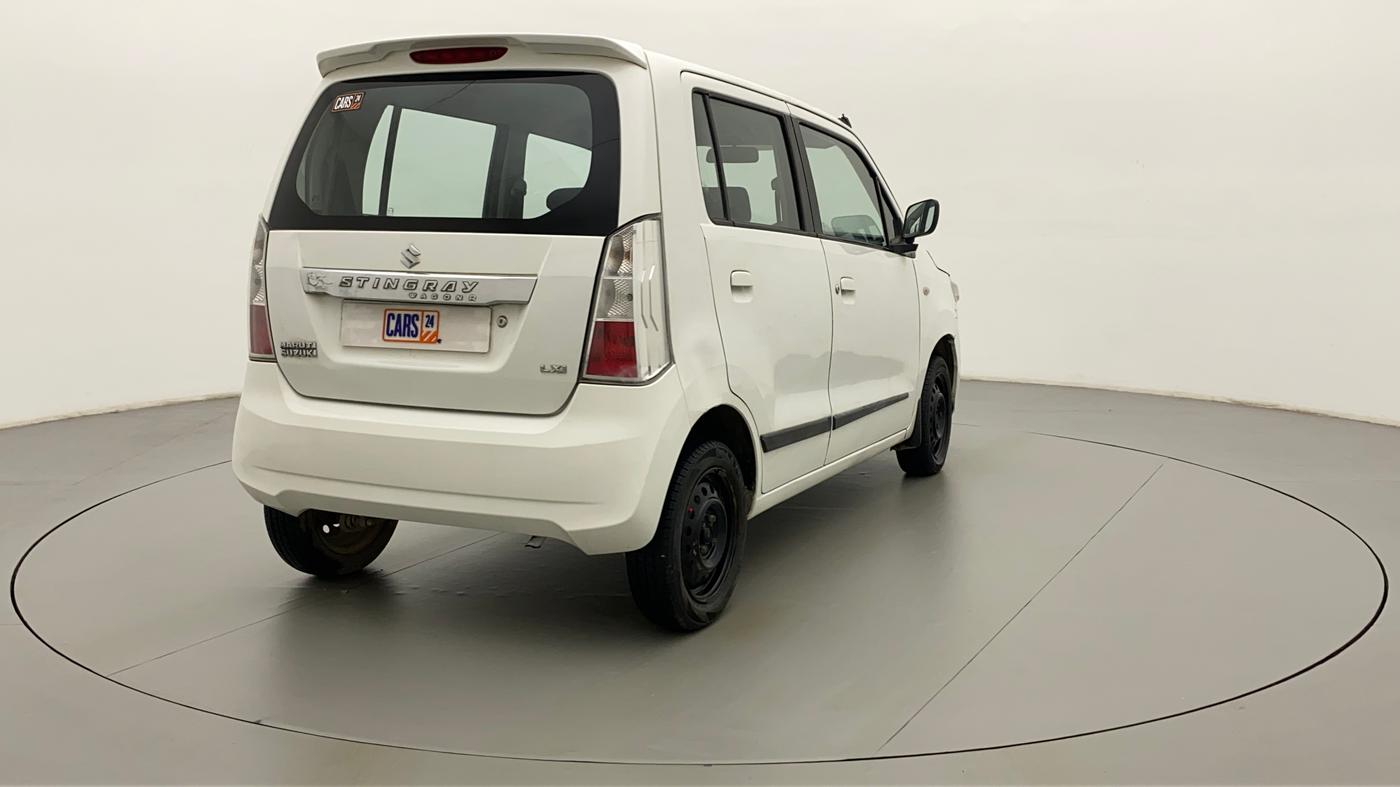 2013 Maruti Wagon R Stingray LXI, Petrol, Manual, 89,473 km, Right Back Diagonal