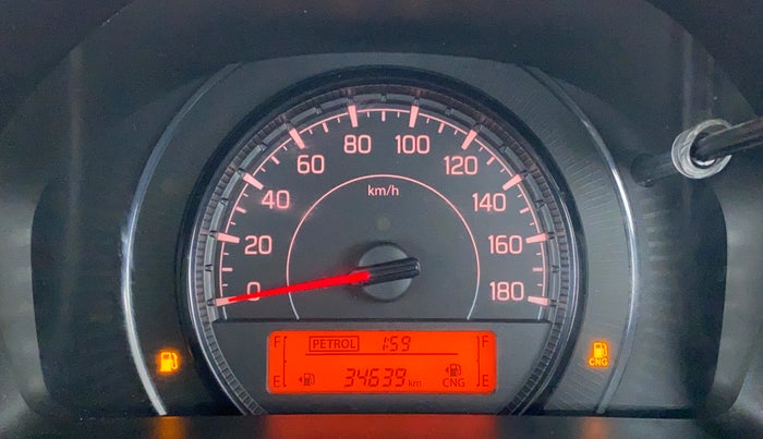 2021 Maruti New Wagon-R 1.0 Lxi (o) cng, CNG, Manual, 34,942 km, Odometer Image