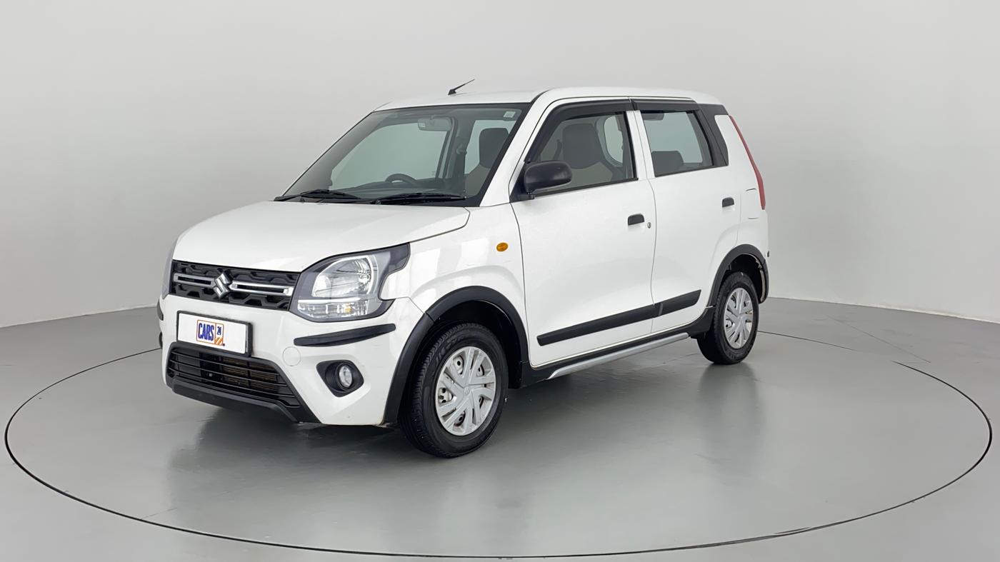 2021 Maruti New Wagon-R 1.0 Lxi (o) cng, CNG, Manual, 34,942 km, Left Front Diagonal