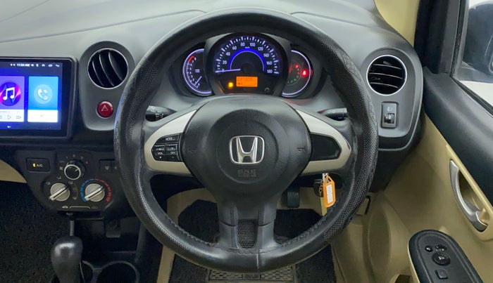 2015 Honda Amaze 1.2L I-VTEC VX AT, Petrol, Automatic, 39,463 km, Steering Wheel Close Up