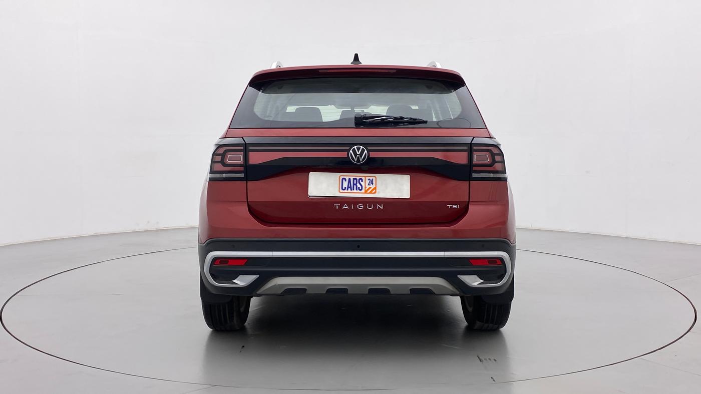 2022 Volkswagen TAIGUN HIGHLINE 1.0 TSI AT, Petrol, Automatic, 6,856 km, Back/Rear