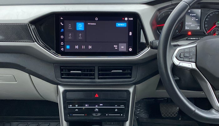 2022 Volkswagen TAIGUN HIGHLINE 1.0 TSI AT, Petrol, Automatic, 6,856 km, Air Conditioner