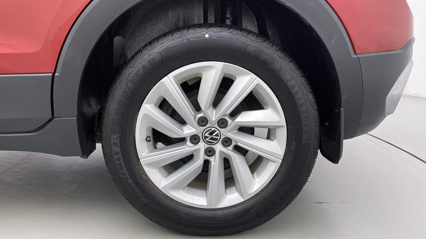 2022 Volkswagen TAIGUN HIGHLINE 1.0 TSI AT, Petrol, Automatic, 6,856 km, Left Rear Wheel