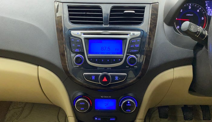 2014 Hyundai Verna FLUIDIC 1.6 CRDI EX, Diesel, Manual, 1,00,258 km, Air Conditioner