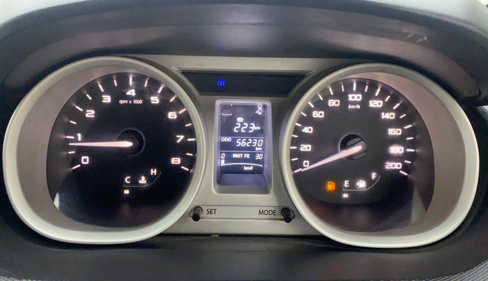 2017 Tata Tiago XZ PETROL, Petrol, Manual, 56,229 km, Odometer Image