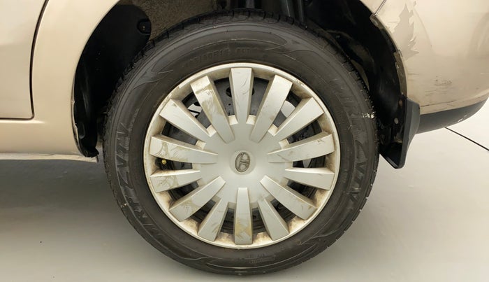 2016 Tata Zest XM RT 90 PS ABS, Petrol, Manual, 1,00,143 km, Left Rear Wheel