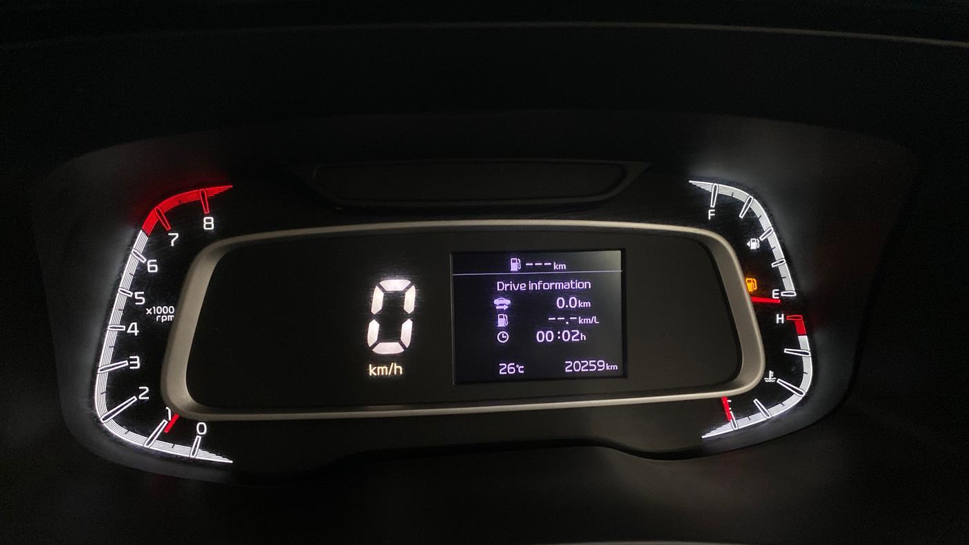 2022 KIA SONET HTK PLUS 1.2, Petrol, Manual, 20,259 km, Odometer Image
