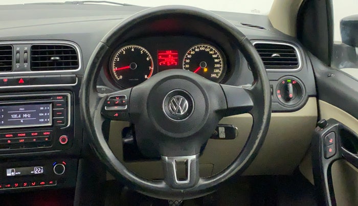 2013 Volkswagen Polo HIGHLINE1.2L, Petrol, Manual, 55,078 km, Steering Wheel Close Up