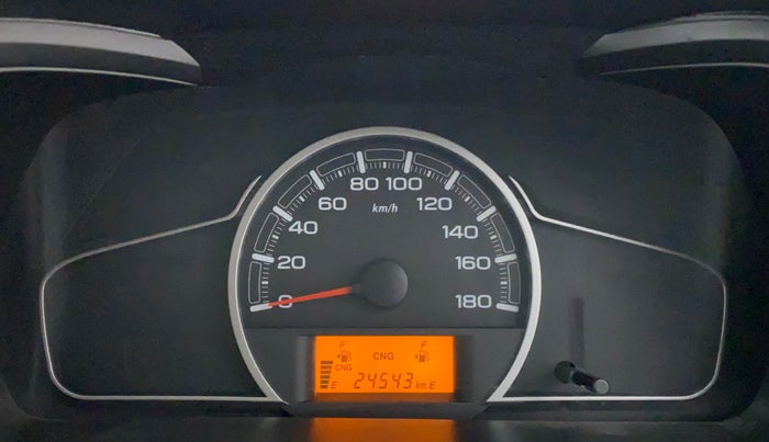 2022 Maruti Alto LXI OPT CNG, CNG, Manual, 24,534 km, Odometer Image