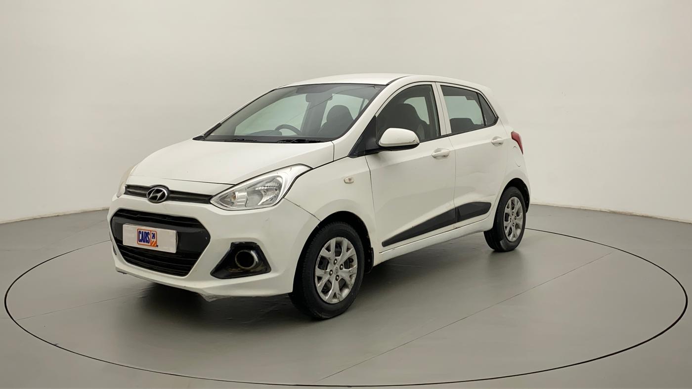 2016 Hyundai Grand i10 MAGNA 1.2 KAPPA VTVT, CNG, Manual, 95,138 km, Left Front Diagonal