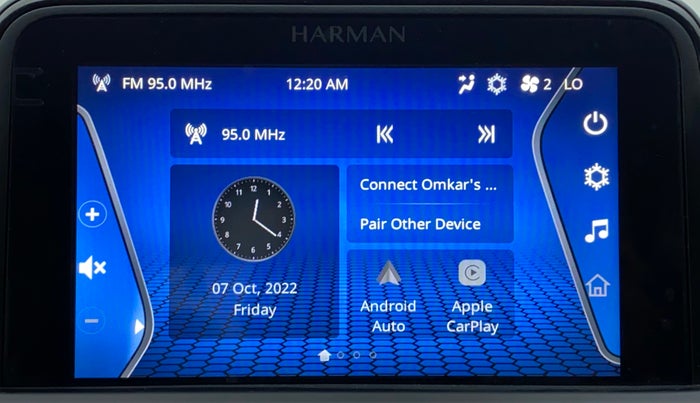 2021 Tata NEXON XZA + 1.2 PETROL A/T, Petrol, Automatic, 2,997 km, Infotainment System