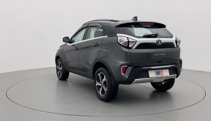2021 Tata NEXON XZA + 1.2 PETROL A/T, Petrol, Automatic, 2,997 km, Left Back Diagonal