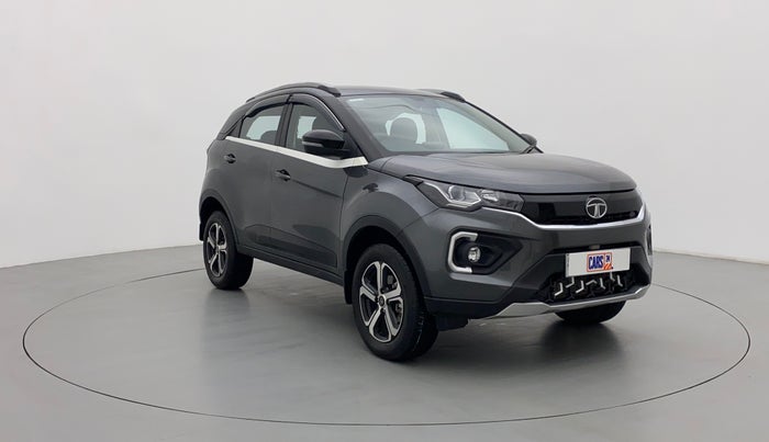 2021 Tata NEXON XZA + 1.2 PETROL A/T, Petrol, Automatic, 2,997 km, Right Front Diagonal