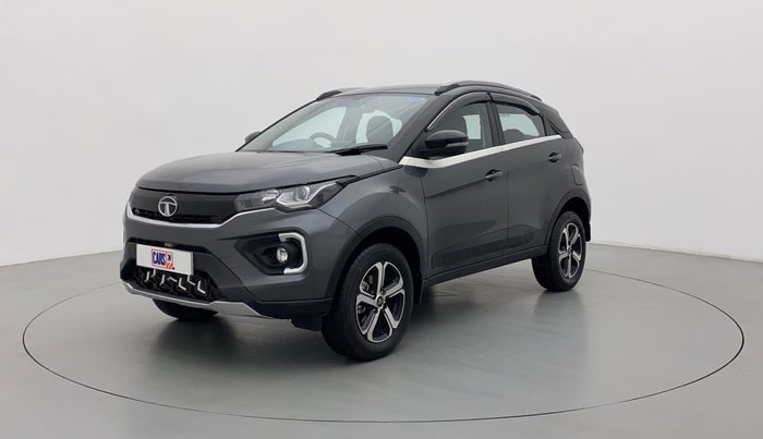 2021 Tata NEXON XZA + 1.2 PETROL A/T, Petrol, Automatic, 2,997 km, Left Front Diagonal