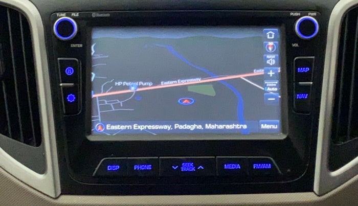 2017 Hyundai Creta SX PLUS AT 1.6 PETROL, Petrol, Automatic, 90,305 km, Navigation System