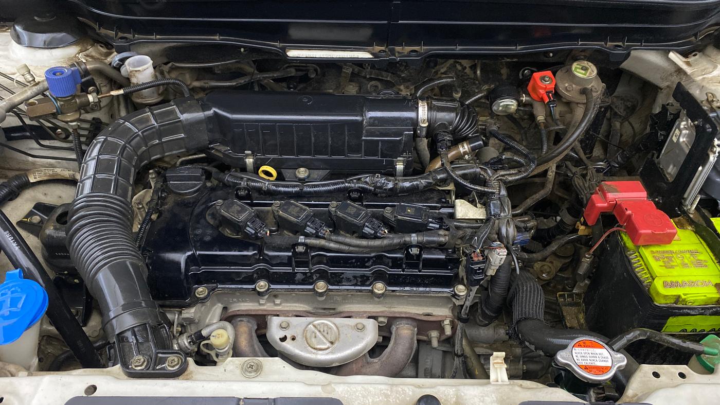 2021 Maruti Vitara Brezza VXI, CNG, Manual, 97,224 km, Engine View